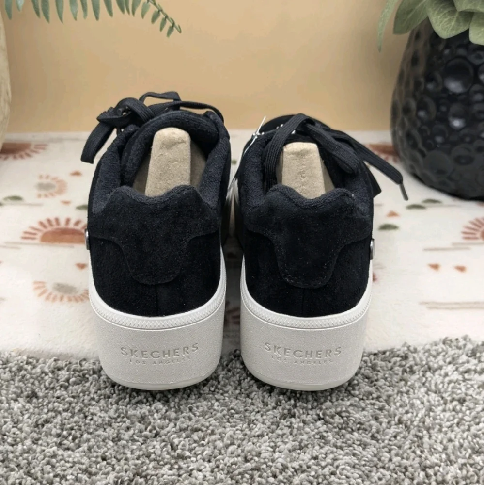 New Skechers Martha Stewart Plateau Chic Lady Platform Sneakers Women's Sz 7 - Picture 4 of 8